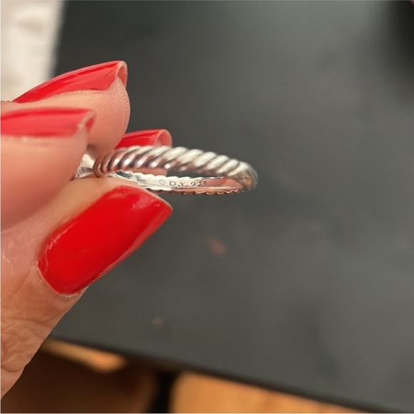 David Yurman Pave Stacking Ring - Picture 4 of 9